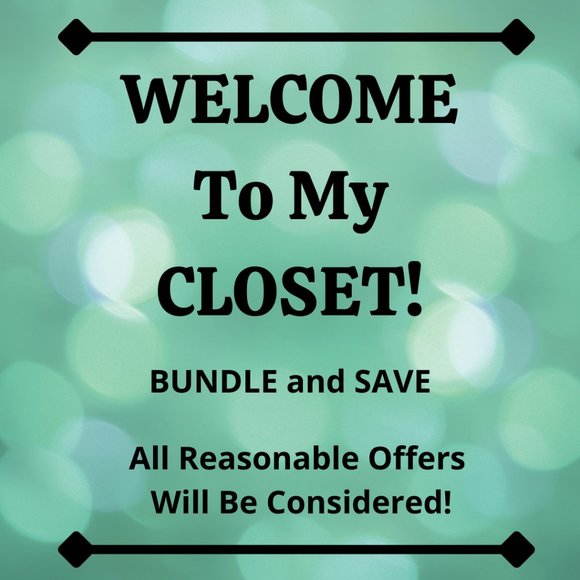 WELCOME TO MY CLOSET - Picture 1 of 1